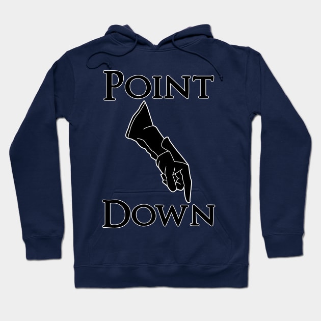 Point Down Hoodie by DigitalCleo